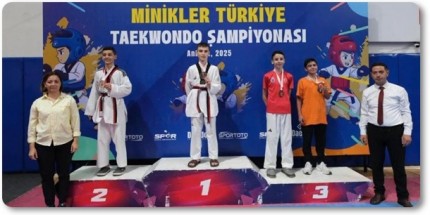 İlkadım Belediyesporlu Yusuf Demir Türkiye Şampiyonu